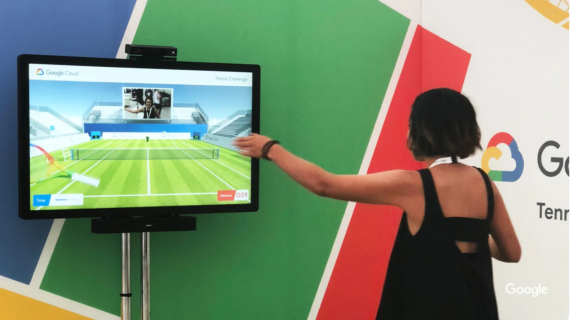 Google Tennis screenshot